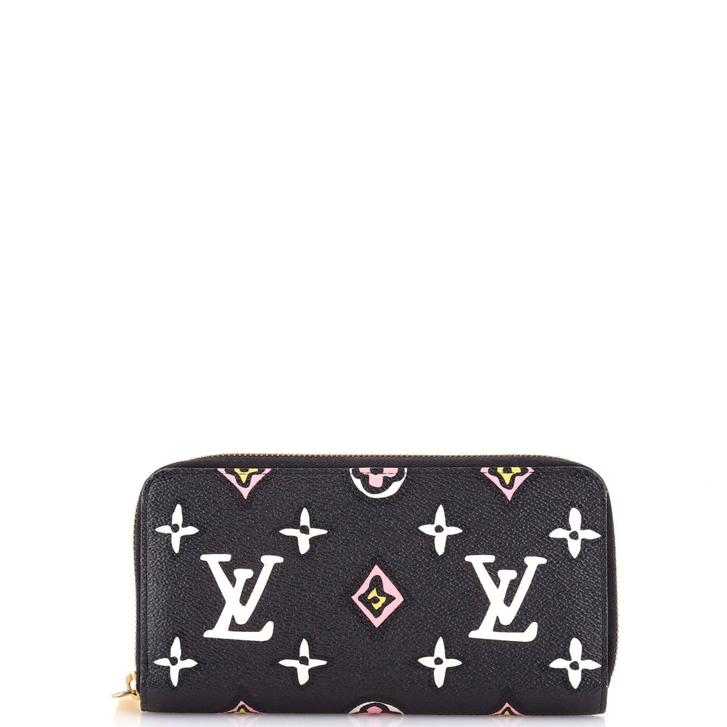 Zippy Wallet Wild at Heart Monogram Giant