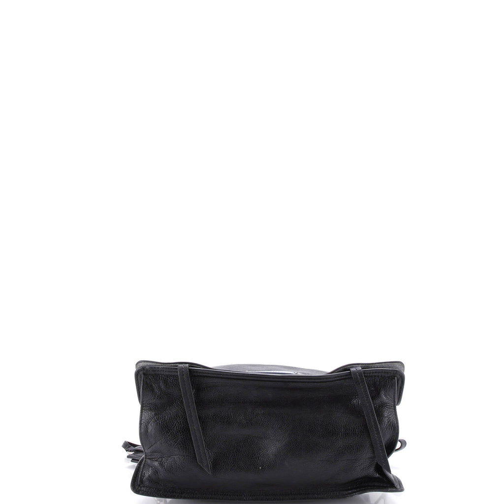Etiquette Flap Bag Glace Calf Medium