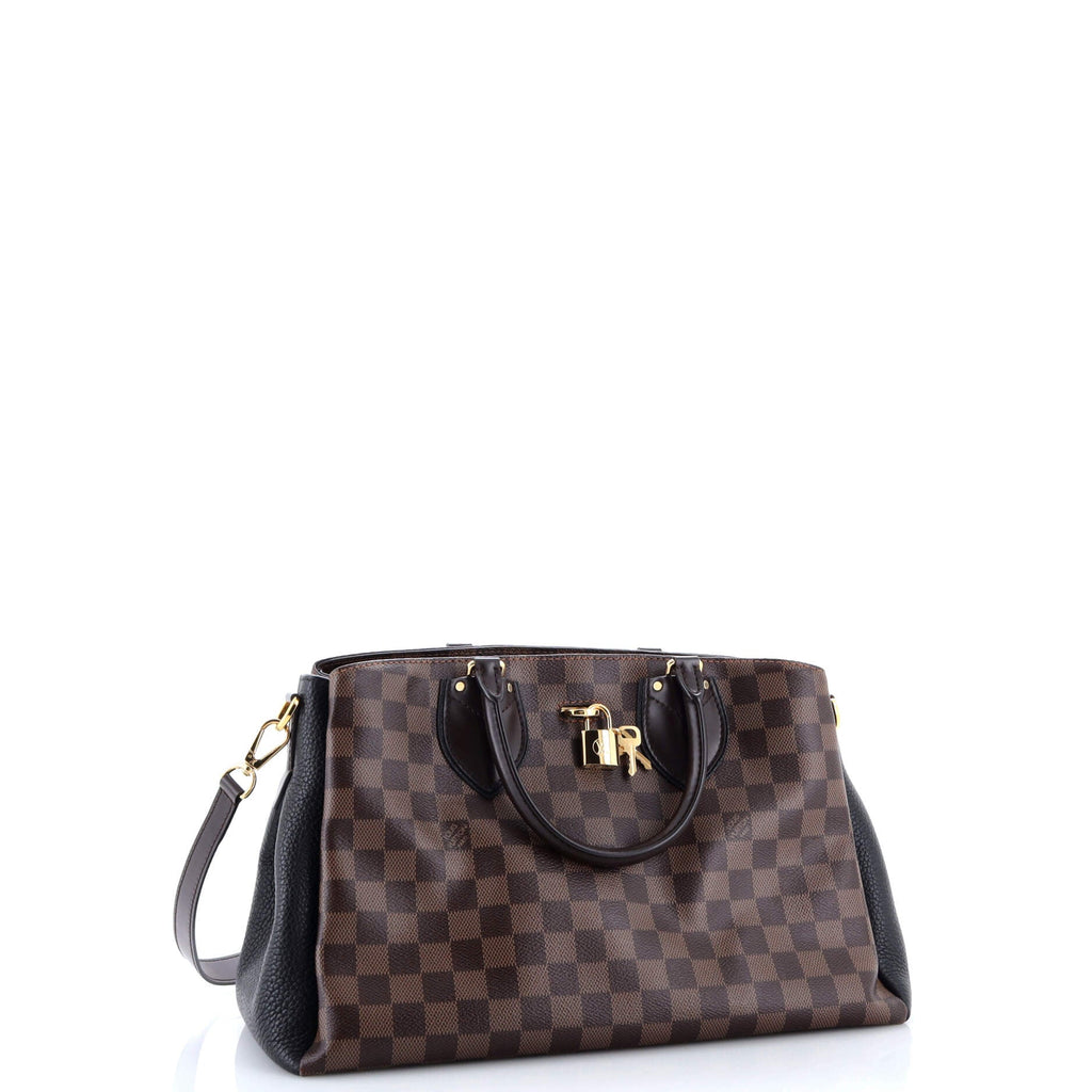 Normandy Handbag Damier and Leather