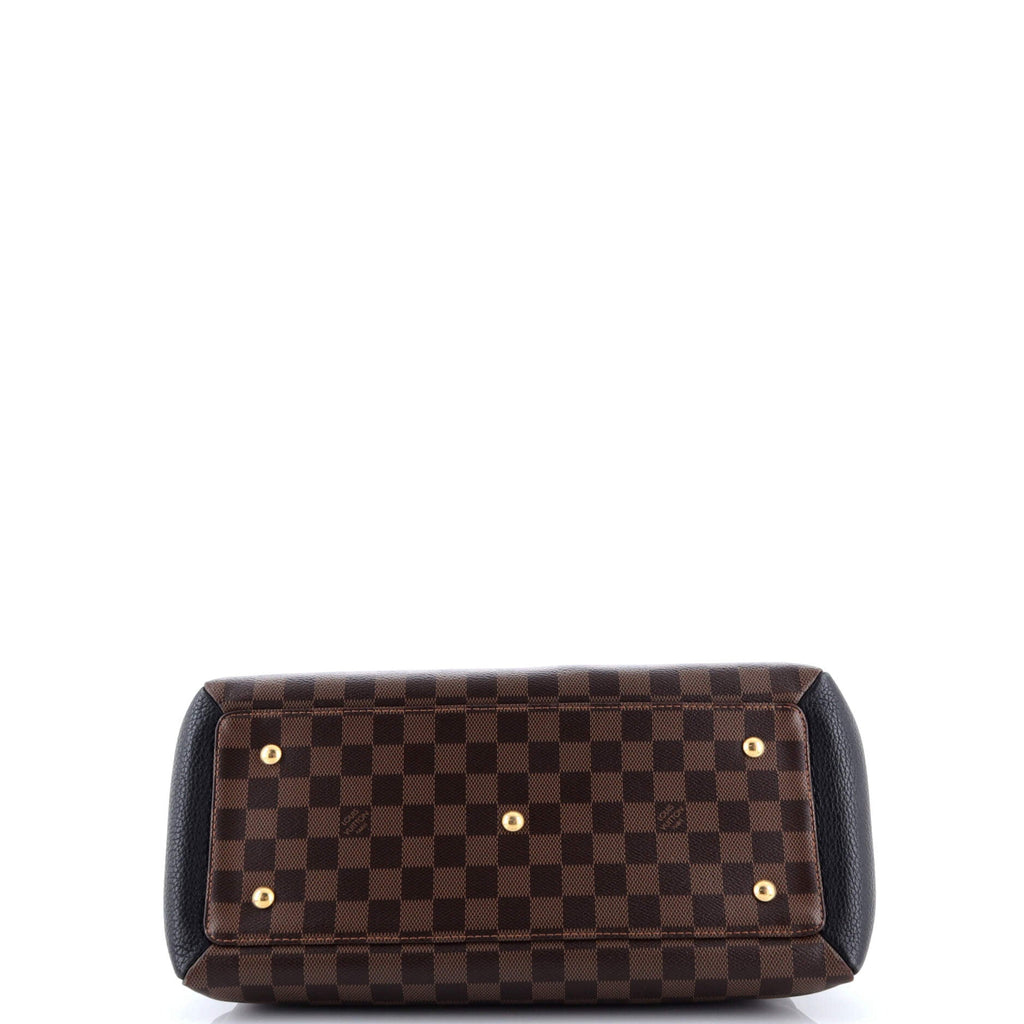 Normandy Handbag Damier and Leather