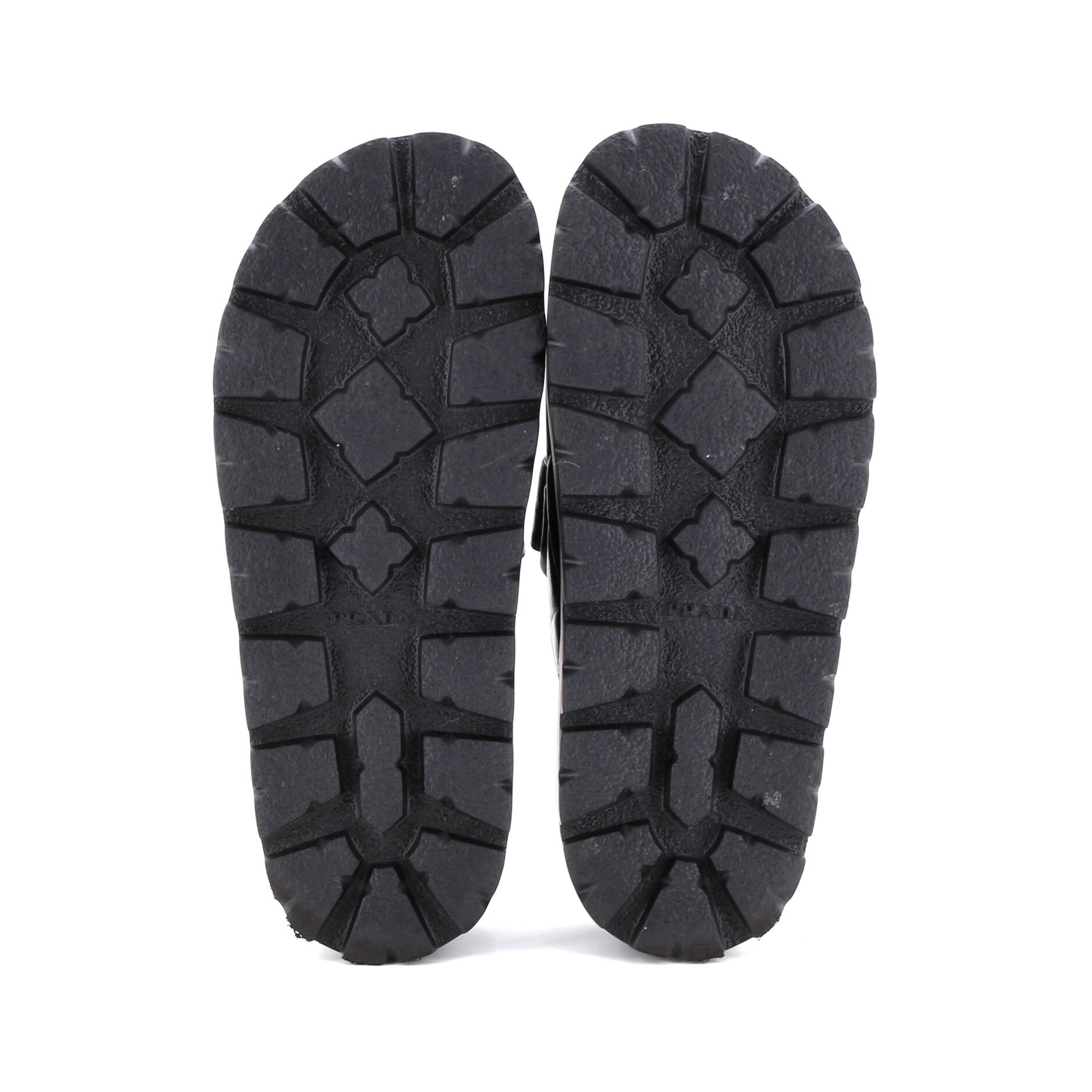 Women's Sporty Open Back Sandals Quilted Leather