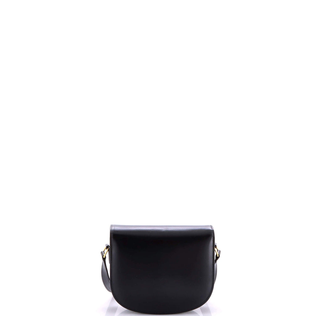 Triomphe Besace Clea Flap Bag Leather