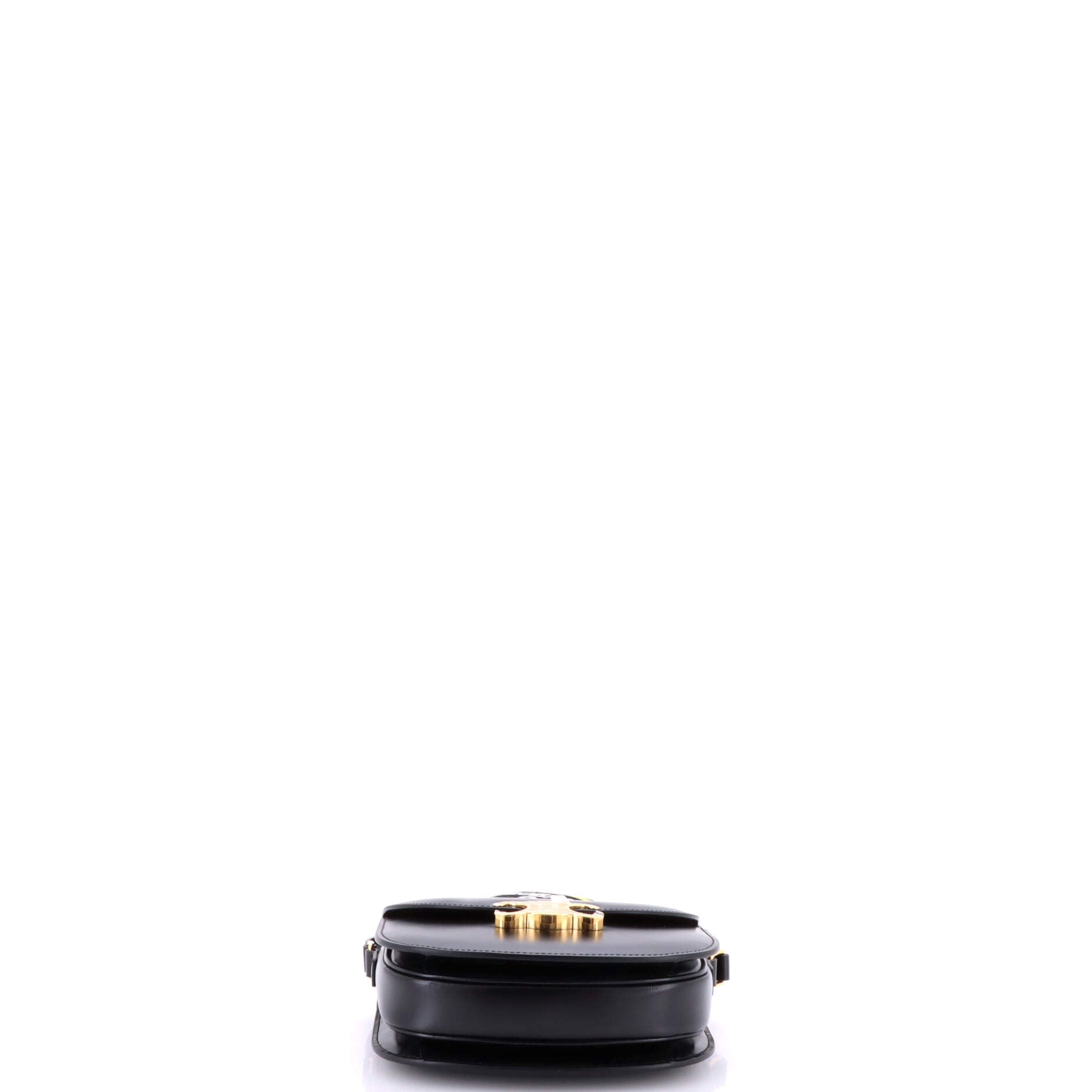 Triomphe Besace Clea Flap Bag Leather