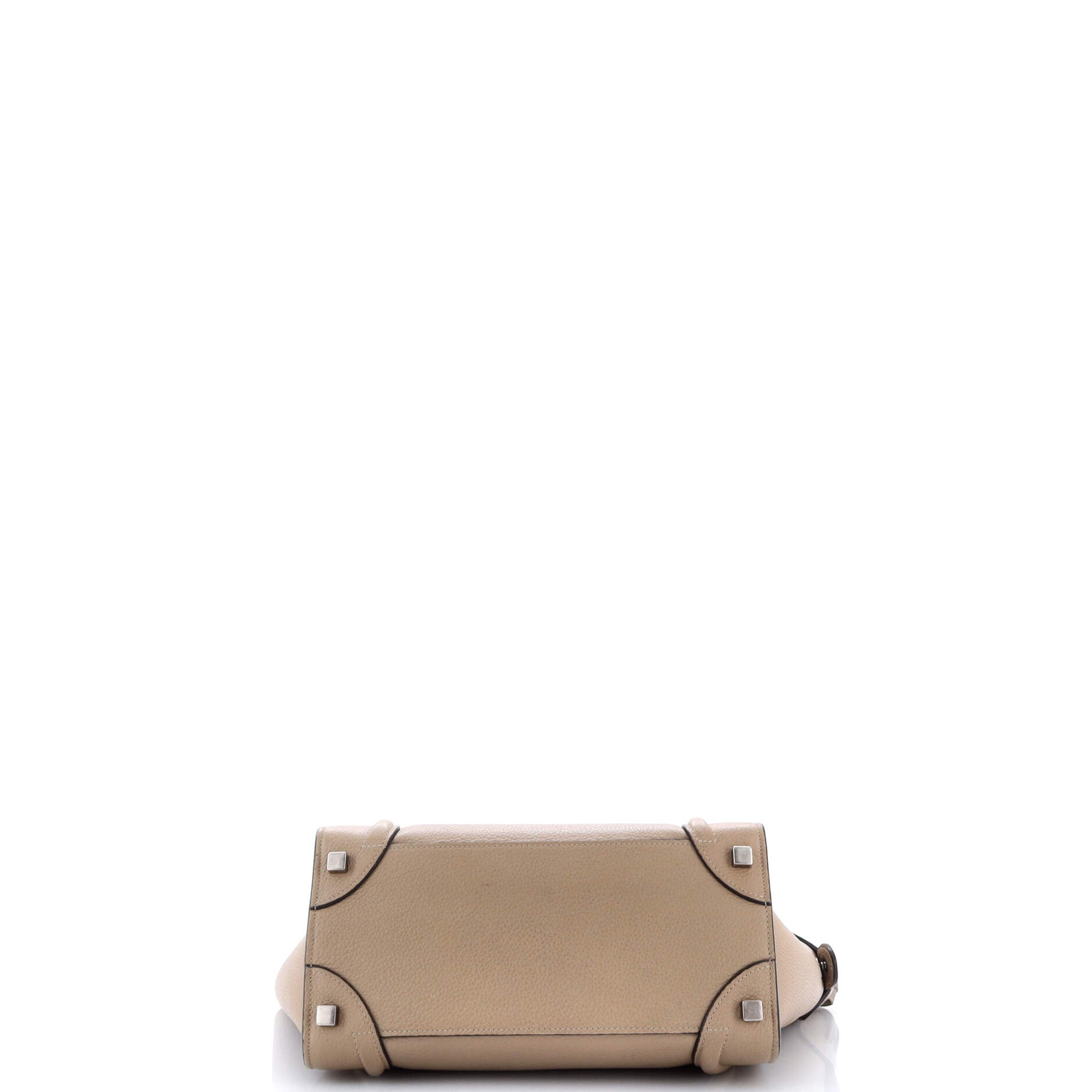 Luggage Bag Grainy Leather Micro