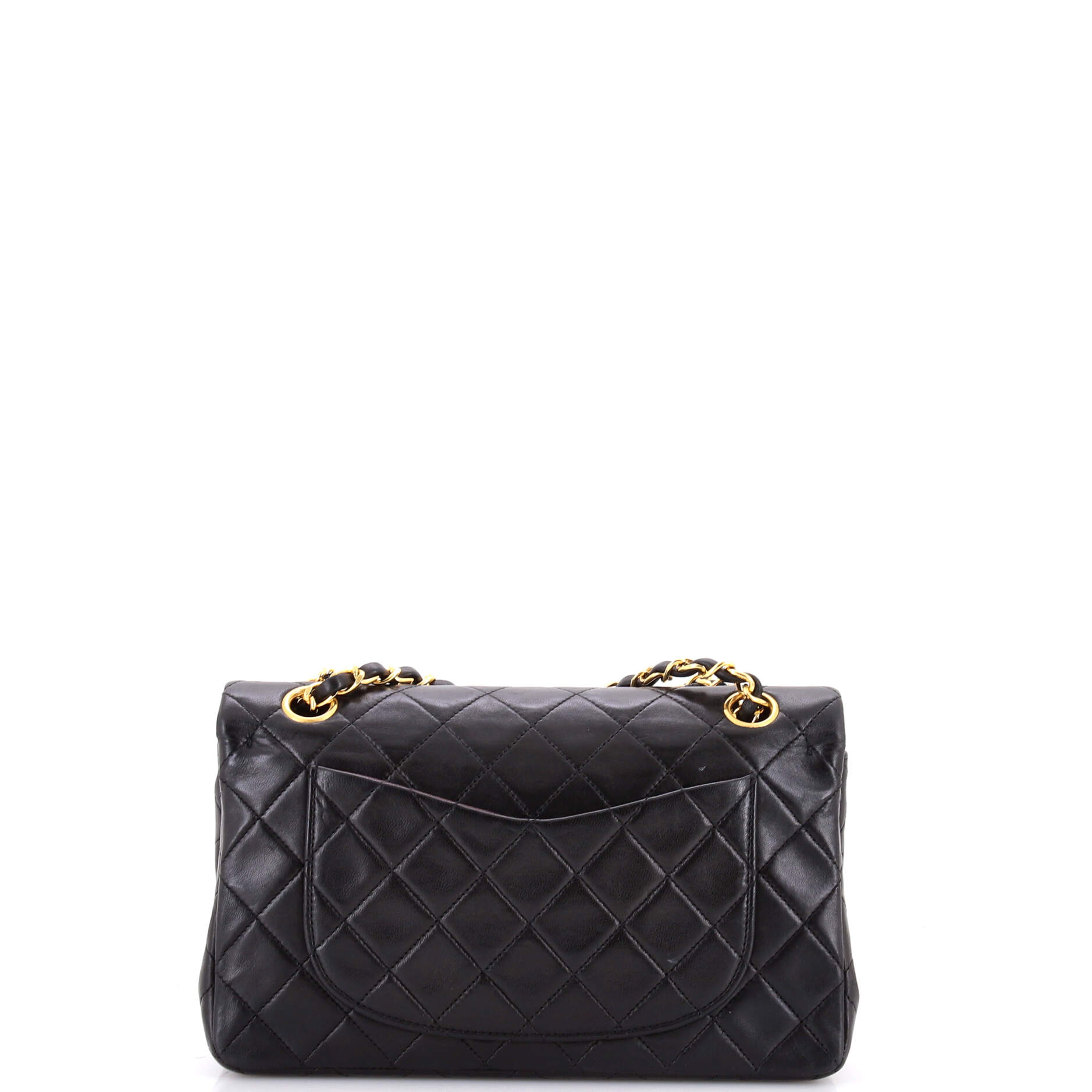 Classic Double Flap Bag Quilted Lambskin Small