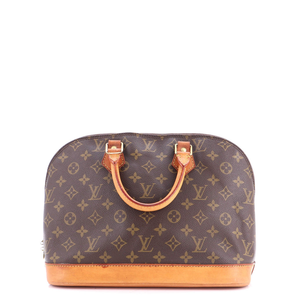 Vintage Alma Handbag Monogram Canvas PM