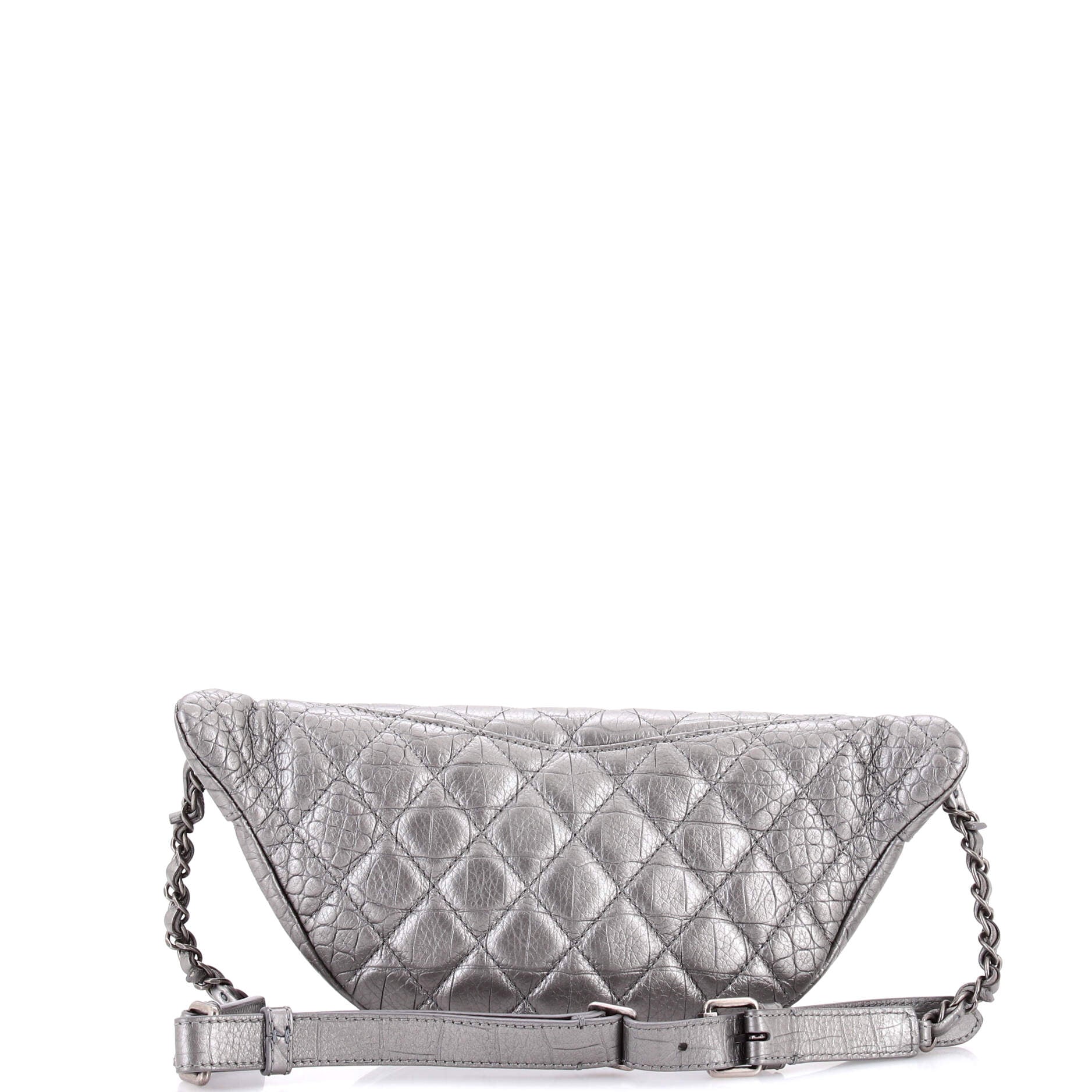 Easy Trip Belt Bag Quilted Embossed Calfskin