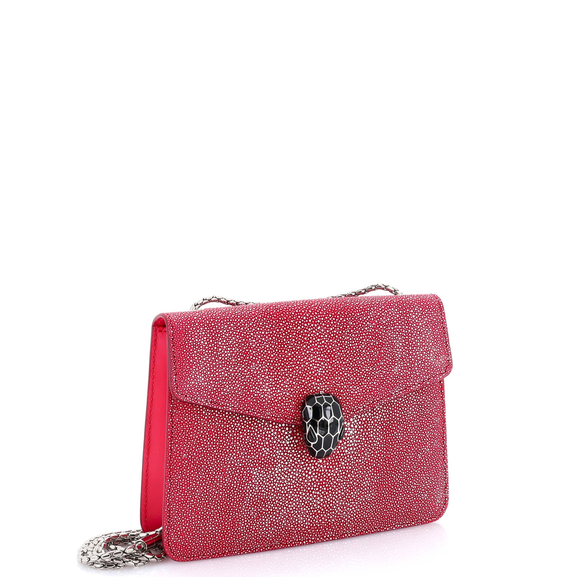 Serpenti Forever Shoulder Bag Stingray Small