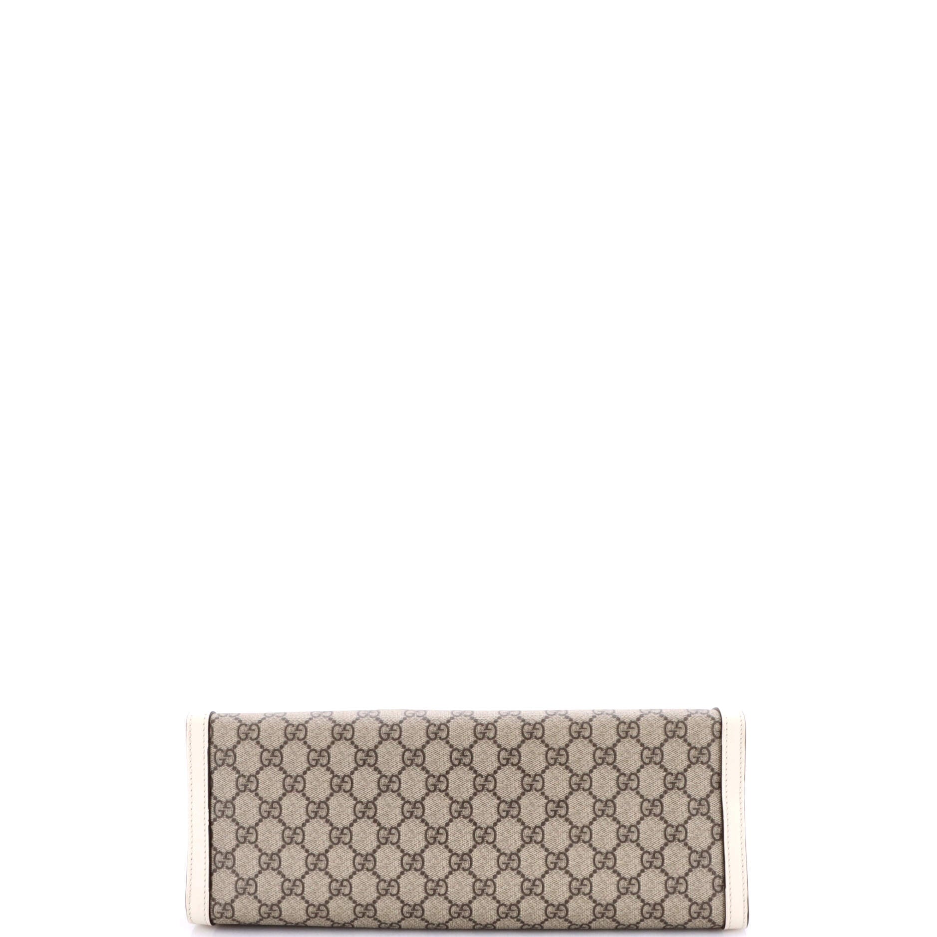 Padlock Chain Tote GG Coated Canvas with Leather Medium