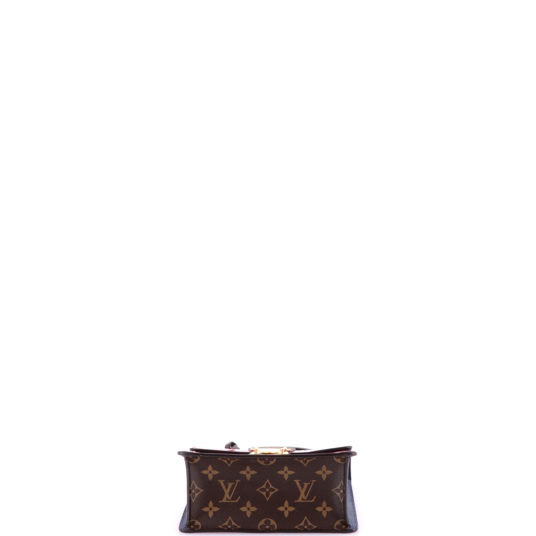 Spring Street NM Handbag Monogram Vernis with Monogram Canvas and Epi Leather