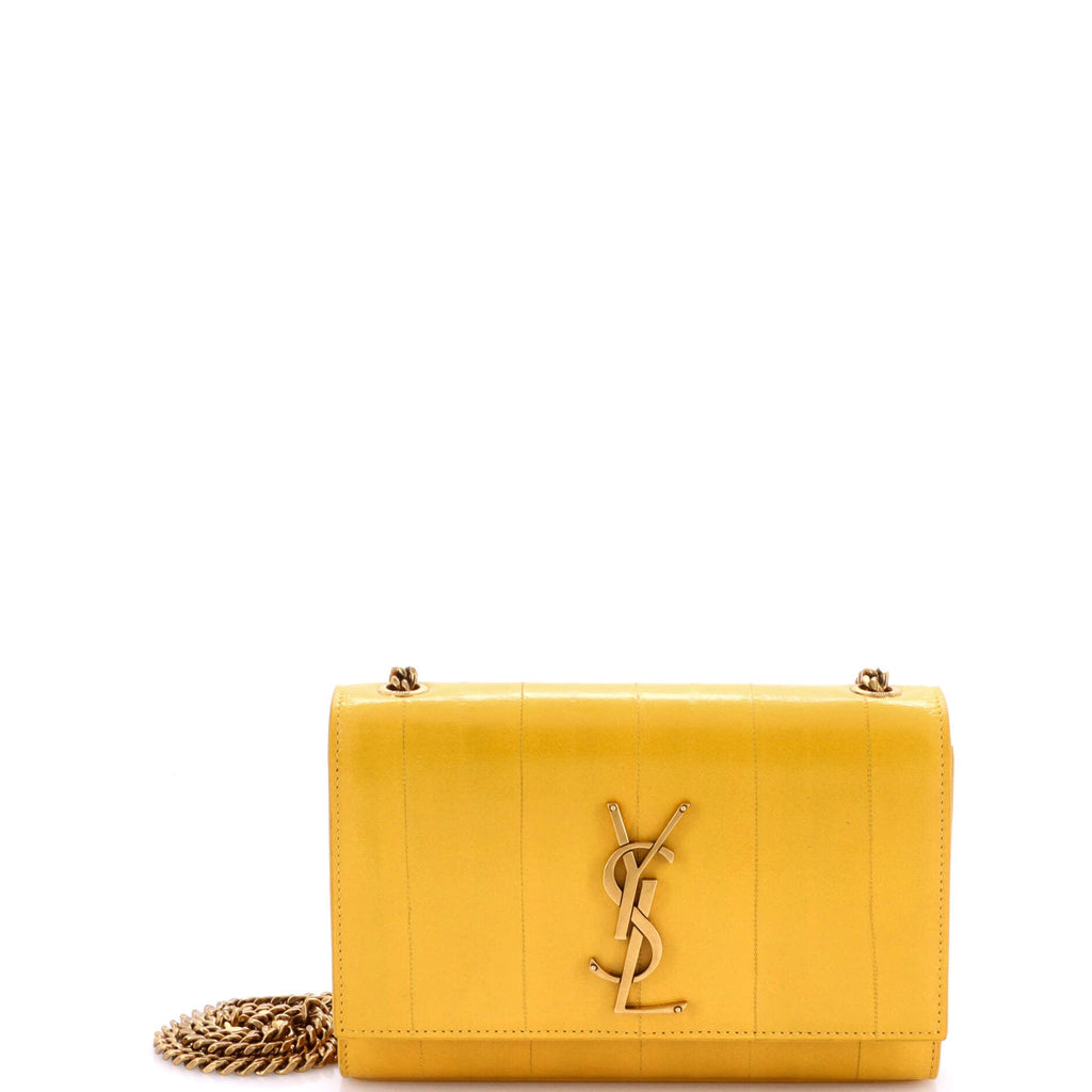 Classic Monogram Crossbody Bag Eel Skin Small