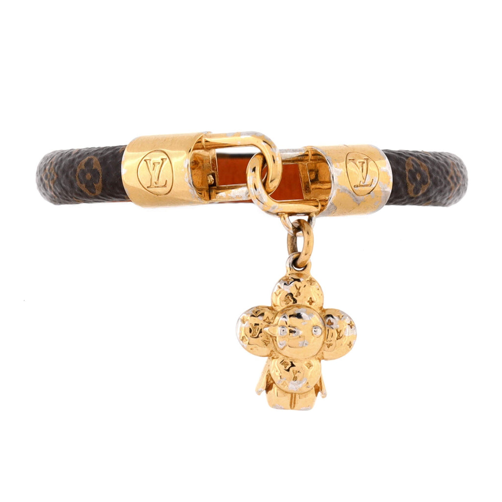 Vivienne Bracelet Monogram Canvas with Metal