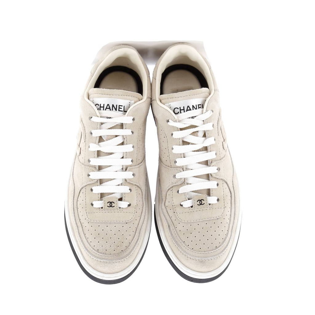 Women's Logo Low-Top Sneakers Suede