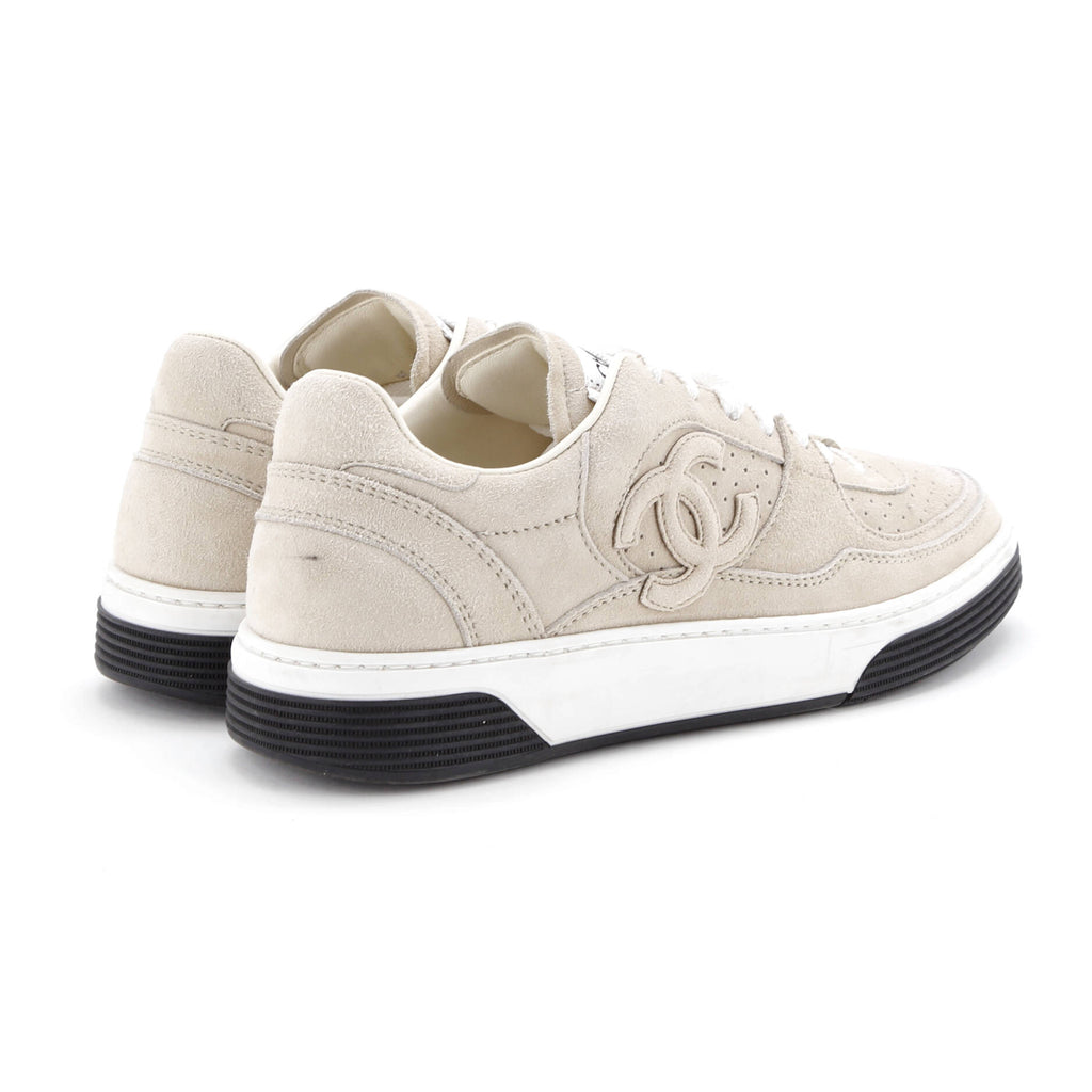 Women's Logo Low-Top Sneakers Suede