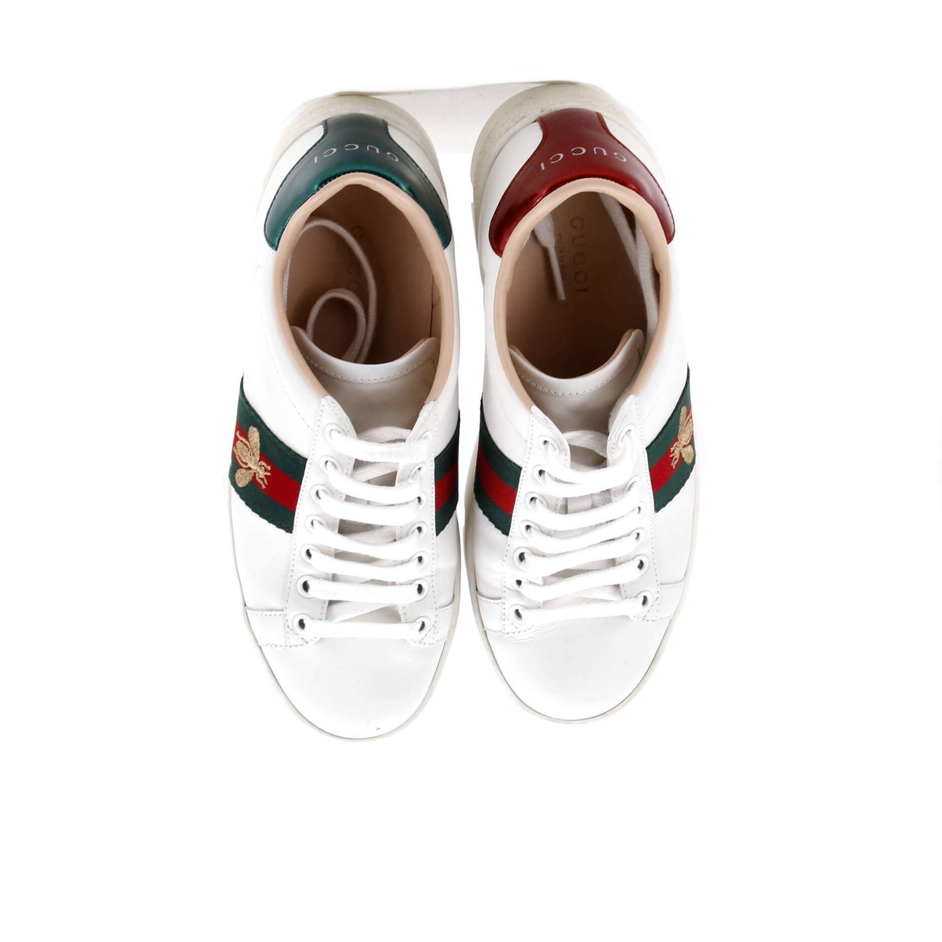 Women's Ace Web Platform Sneakers Leather