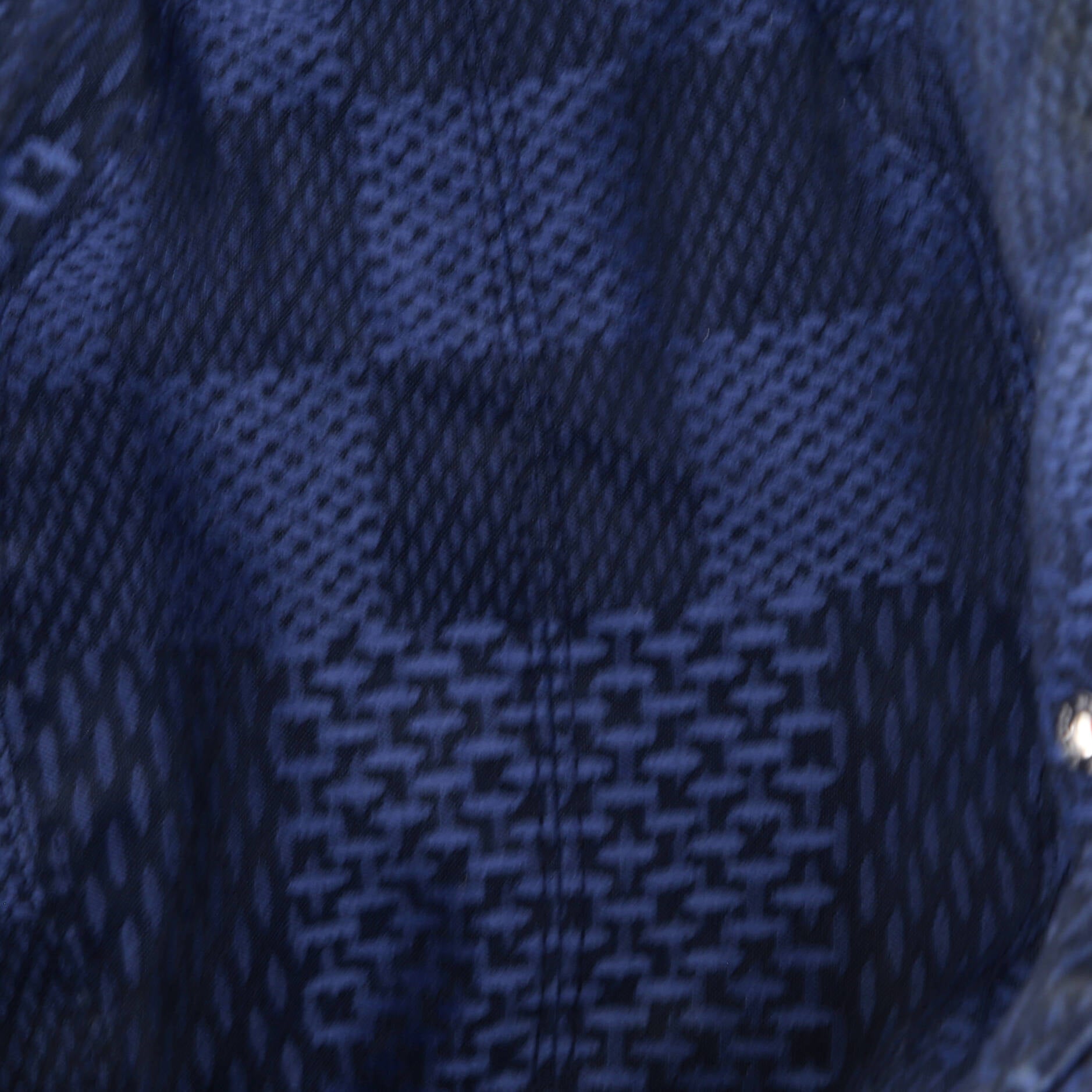 Reversible Bucket Hat Damier 3D and Multicolor Fabric