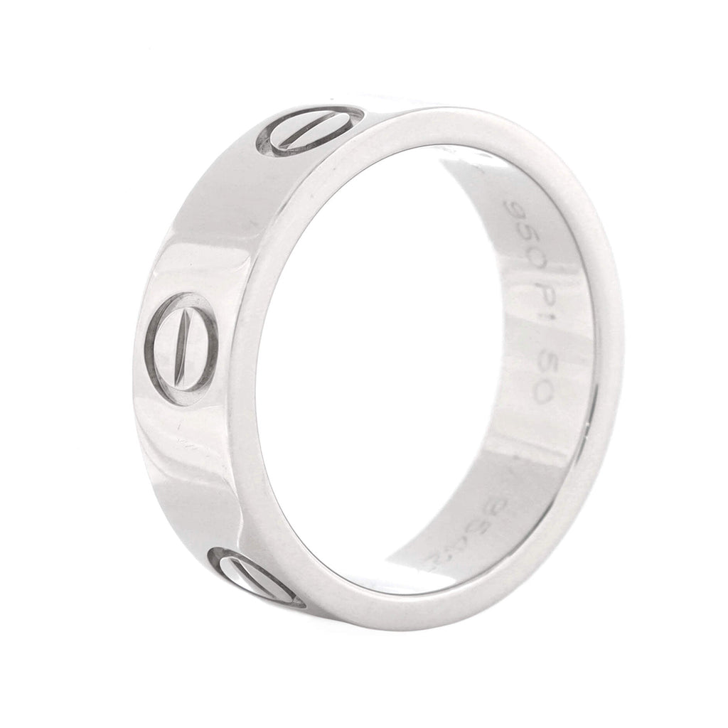 Love Band Ring Platinum