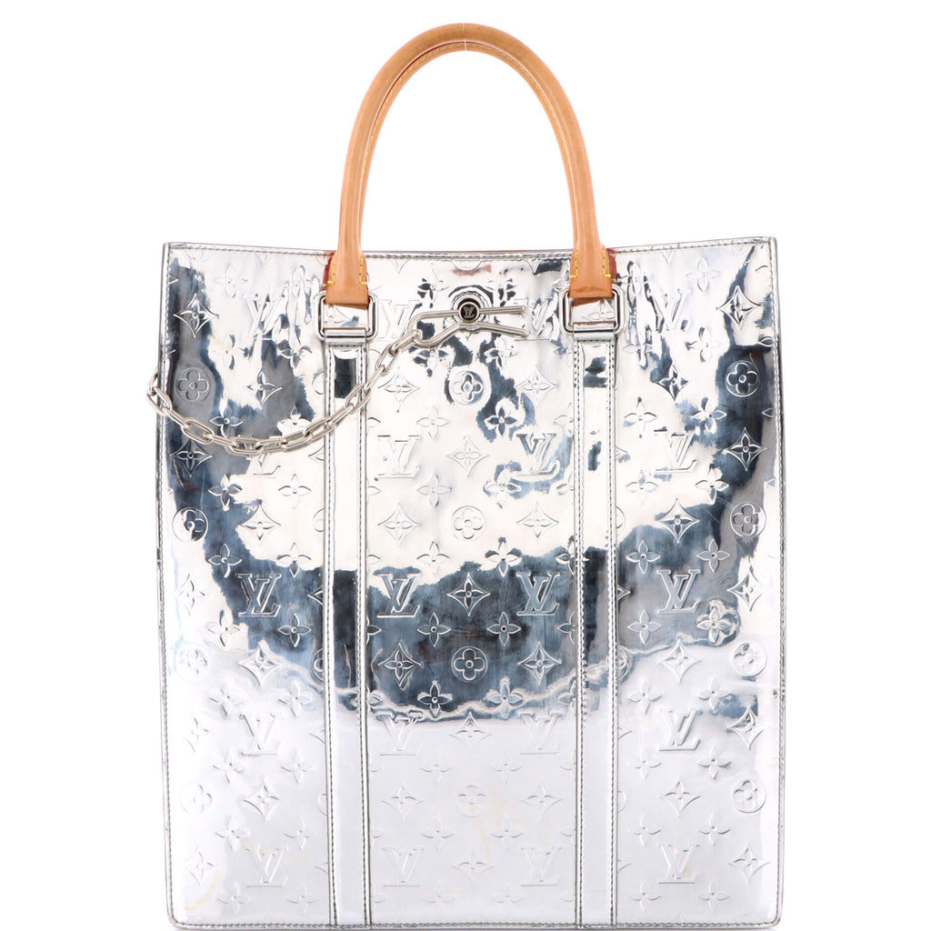 Sac Plat Bag Monogram Mirror Coated Canvas