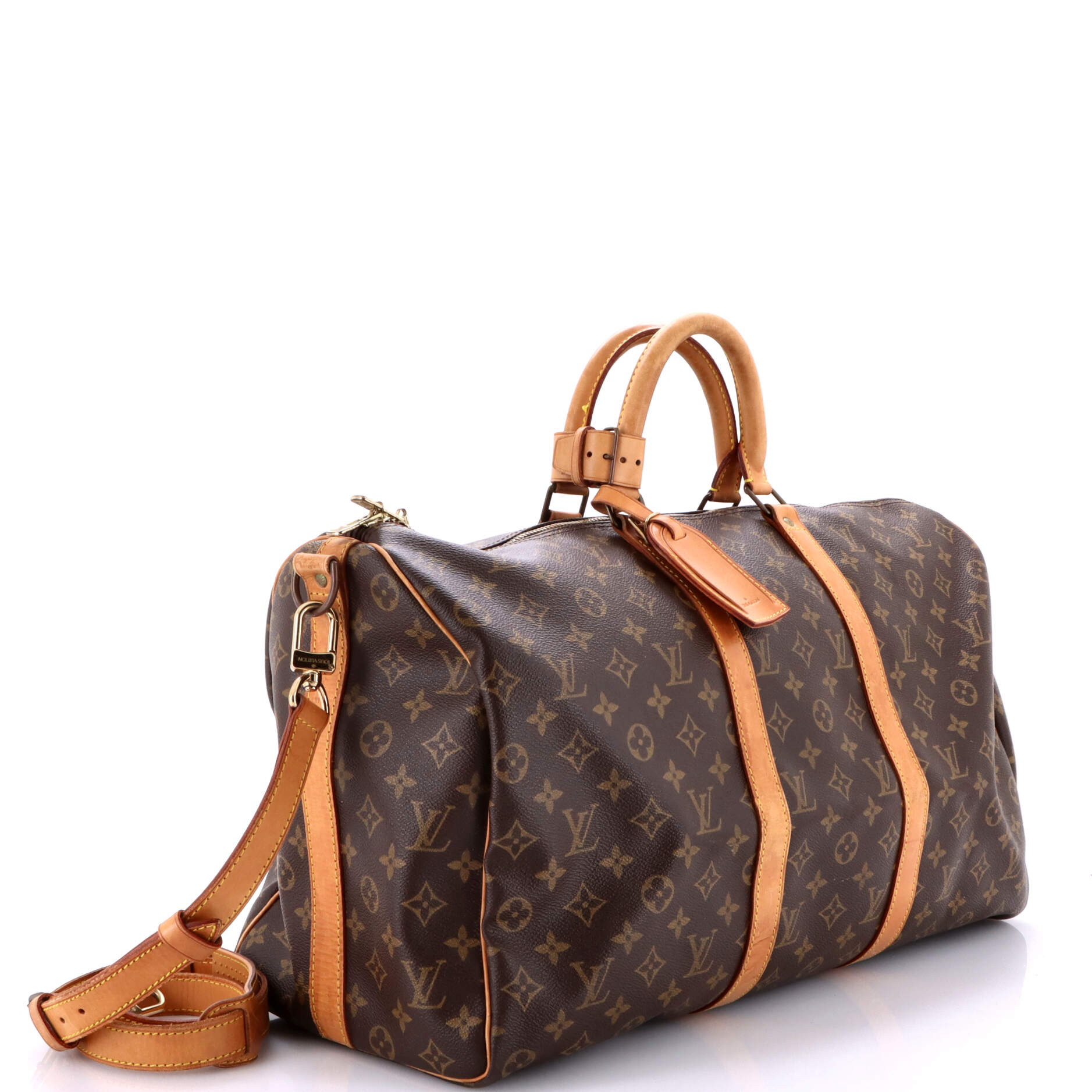 Keepall Bandouliere Bag Monogram Canvas 50