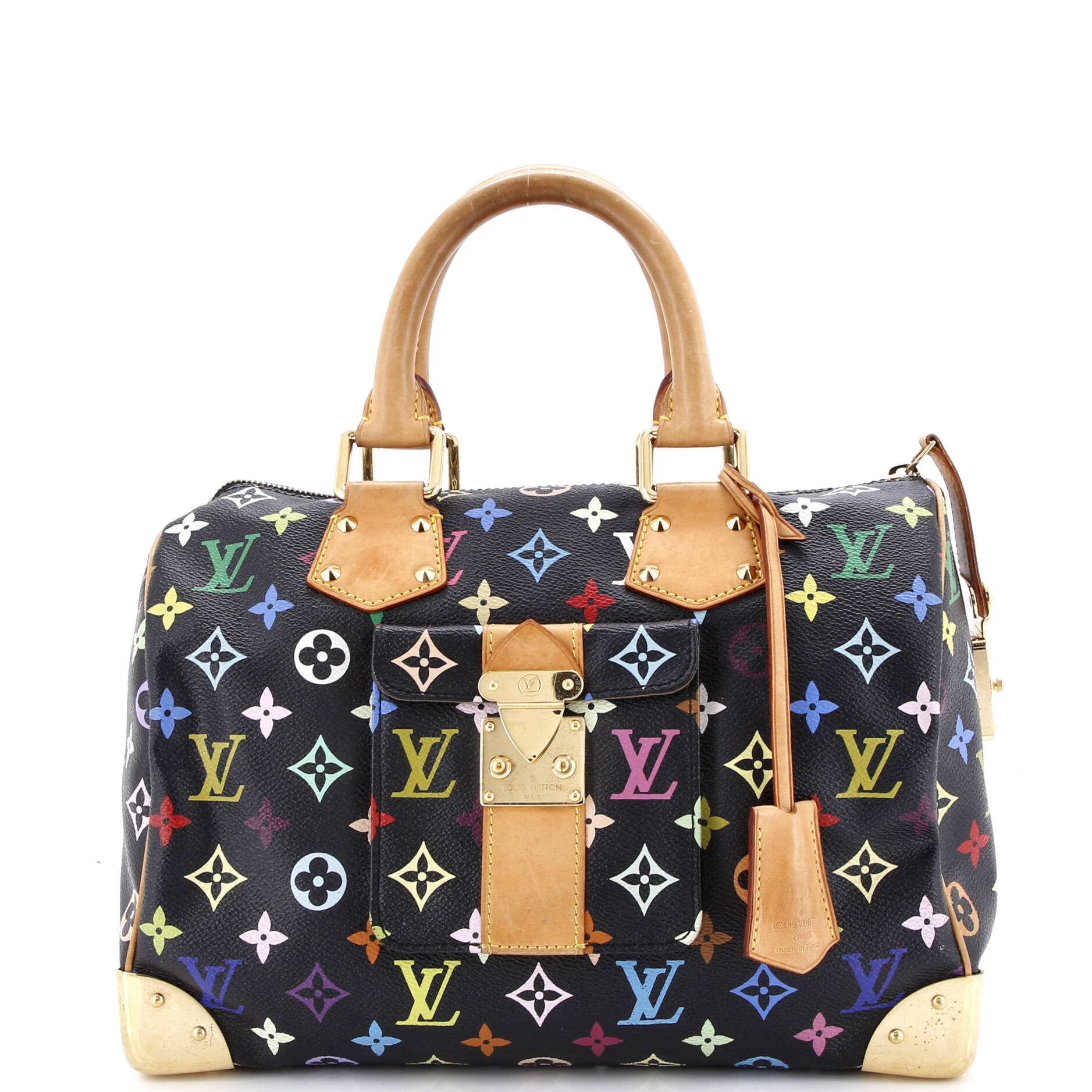 Speedy Handbag Monogram Multicolor 30