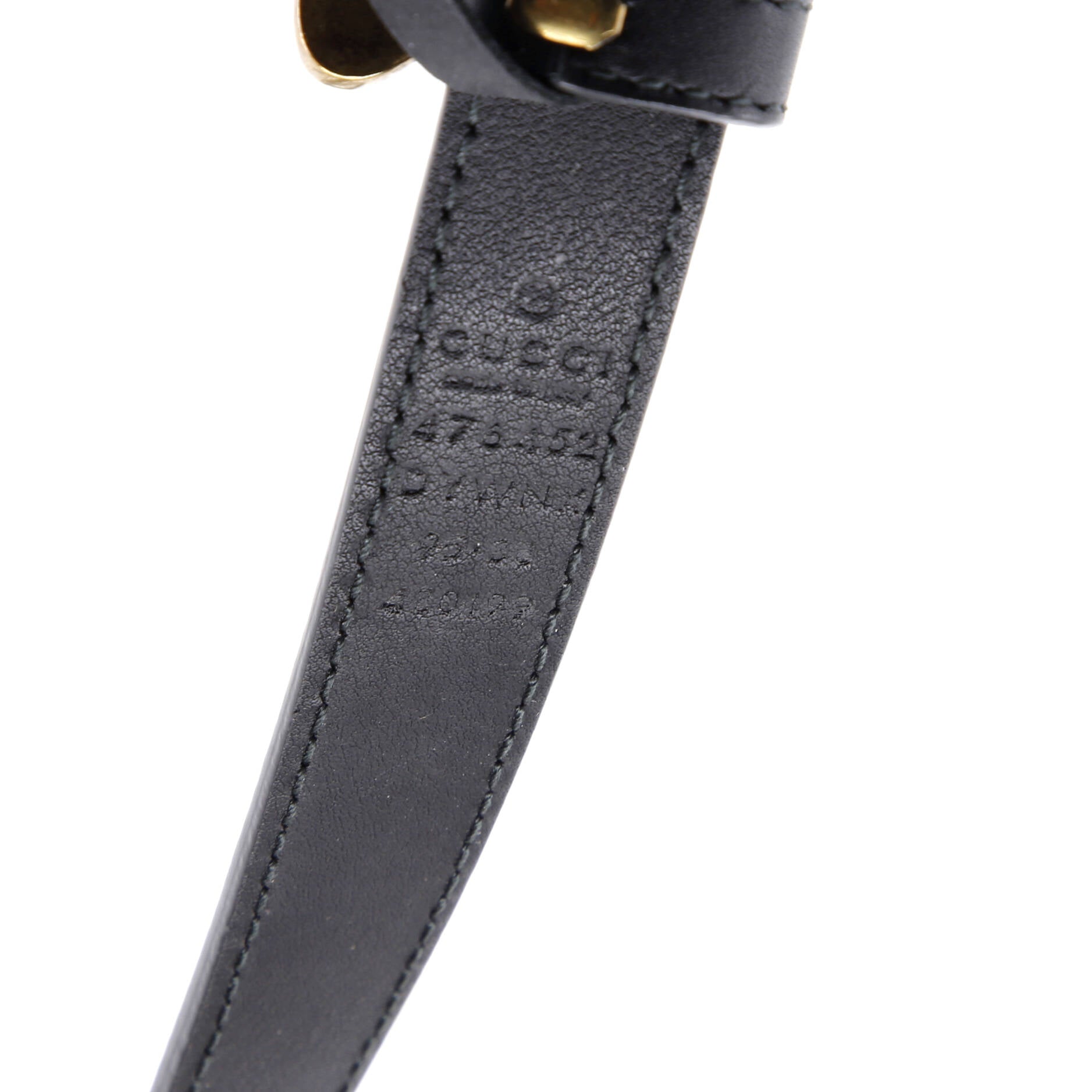 Queen Margaret Bee Belt Leather Thin