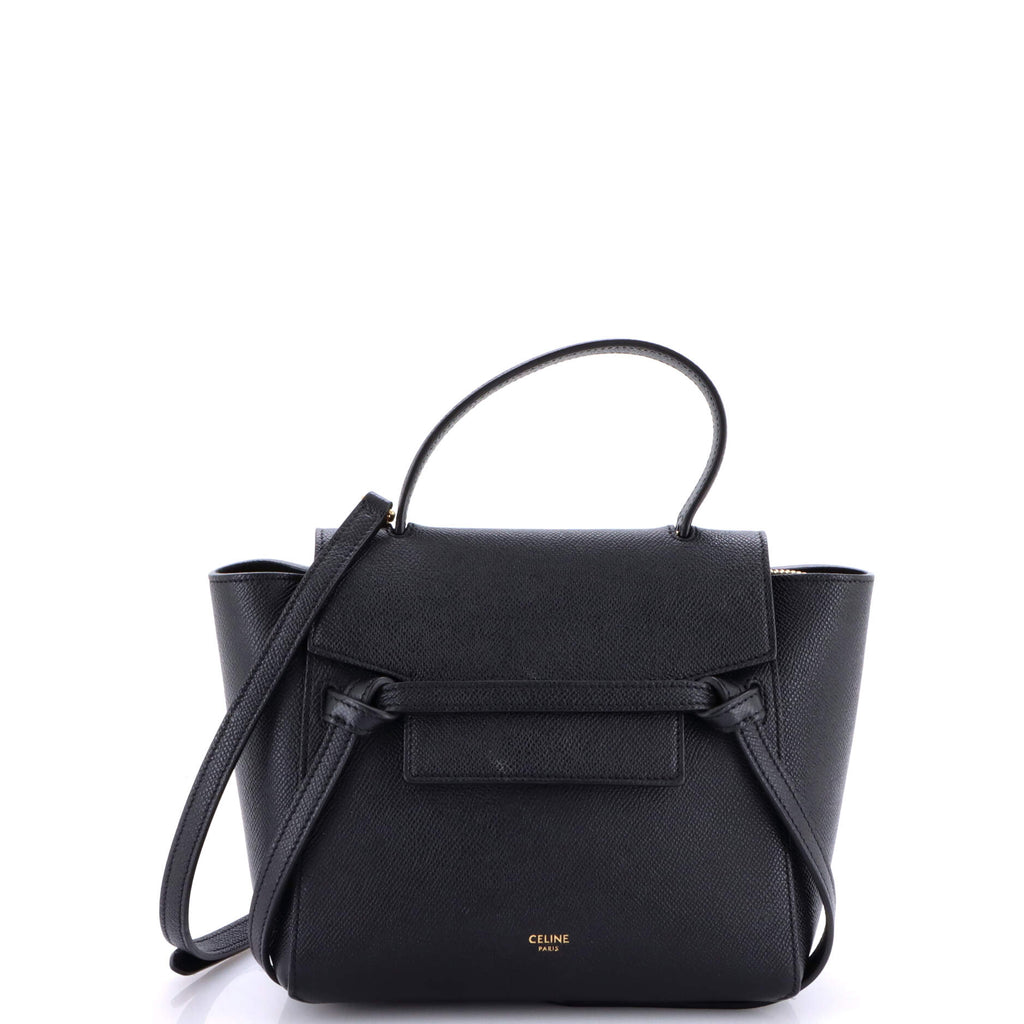 Belt Bag Textured Leather Nano