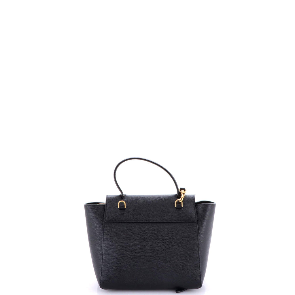 Belt Bag Textured Leather Nano
