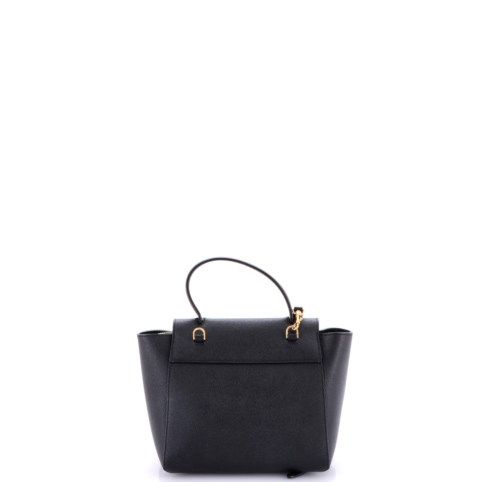 Belt Bag Textured Leather Nano