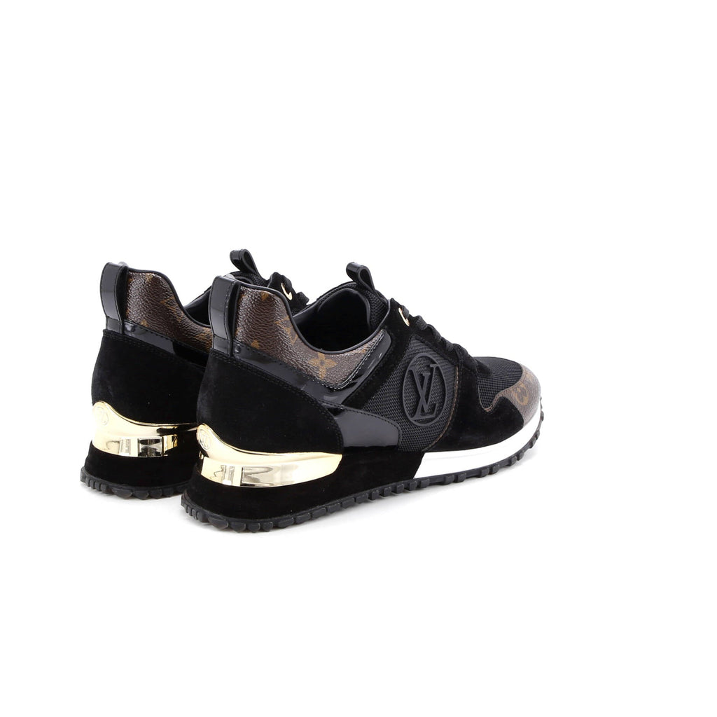Women's Run Away Sneakers Mesh with Monogram Canvas and Suede