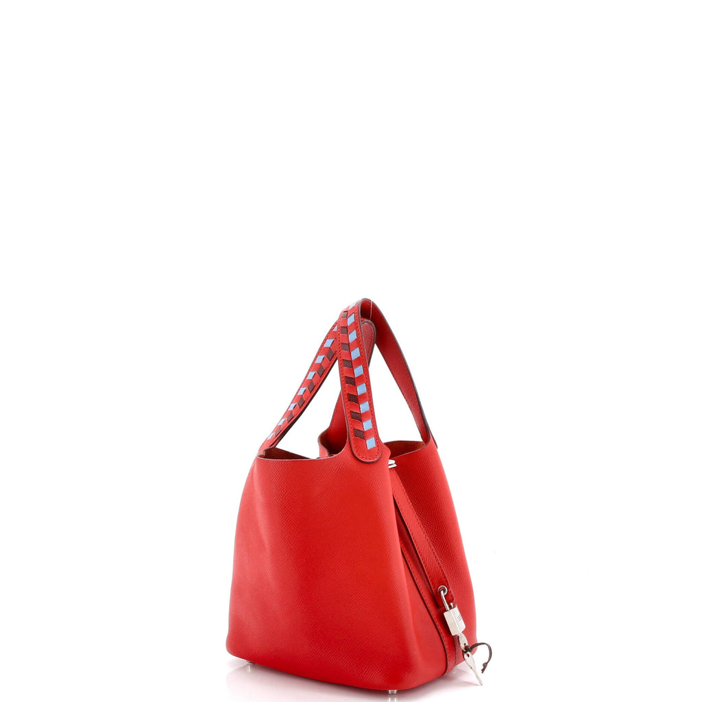 Picotin Lock Bag Tressage Epsom PM