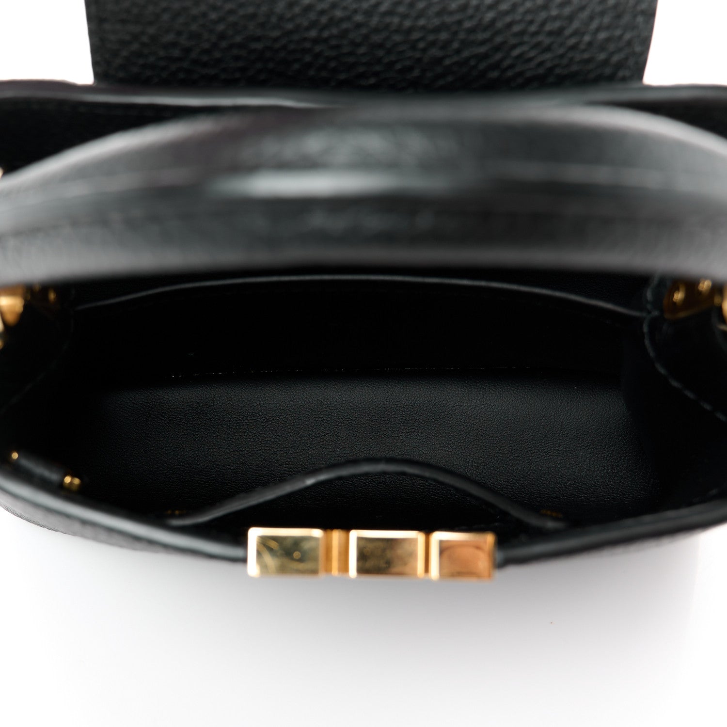 Taurillon Mini Capucines Black