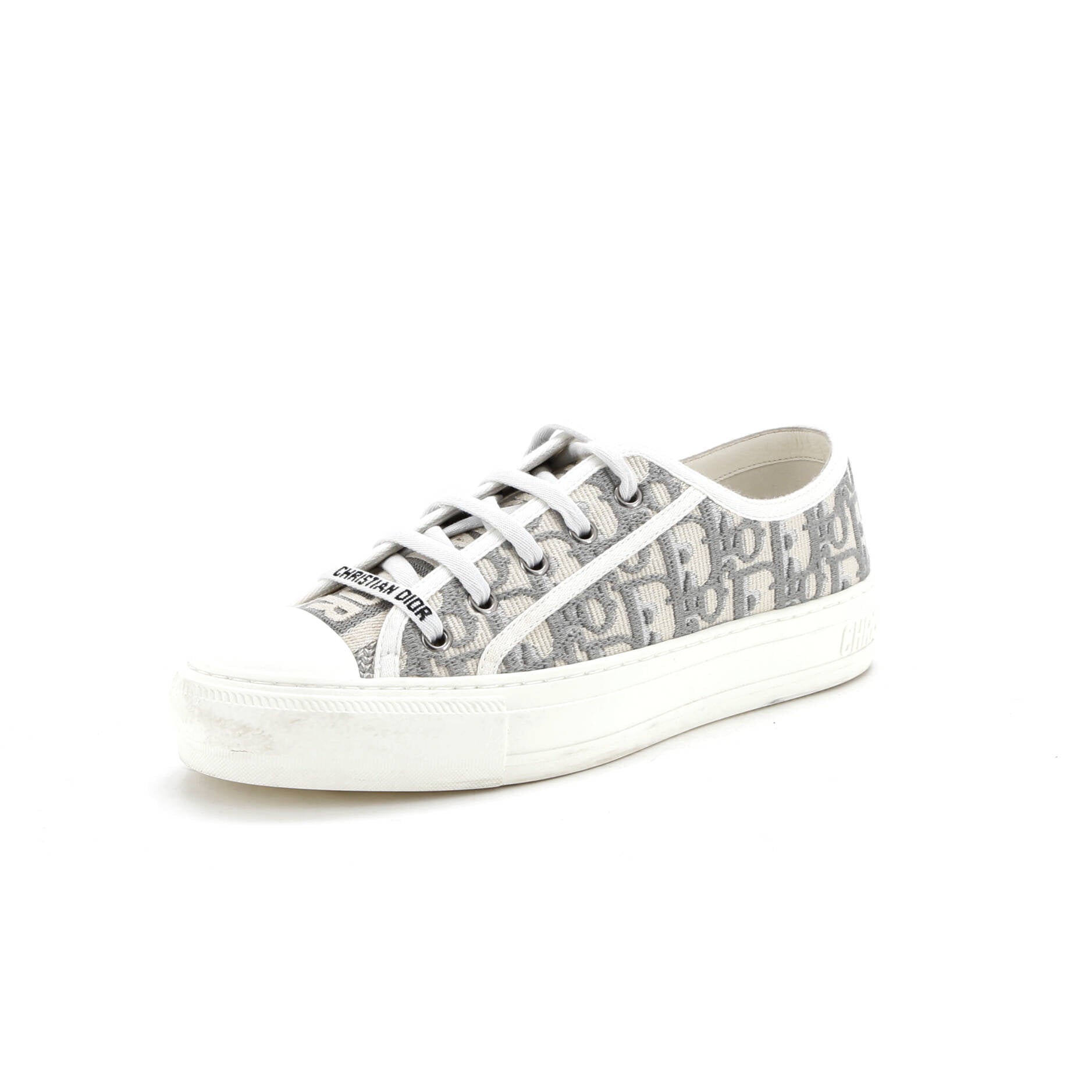 Women's Walk'N'Dior Sneakers Oblique Canvas