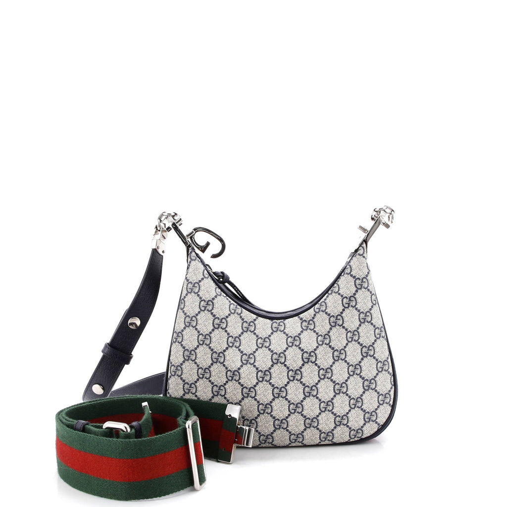 Attache Shoulder Bag GG Coated Canvas Small
