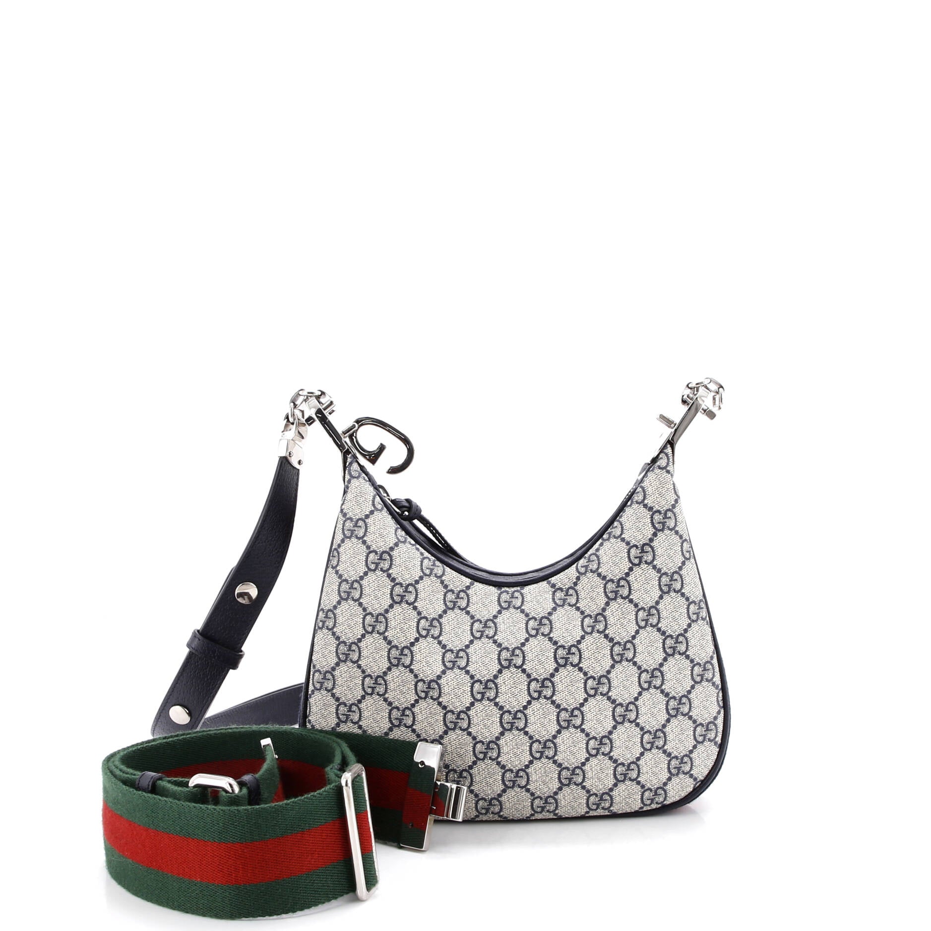 Attache Shoulder Bag GG Coated Canvas Small