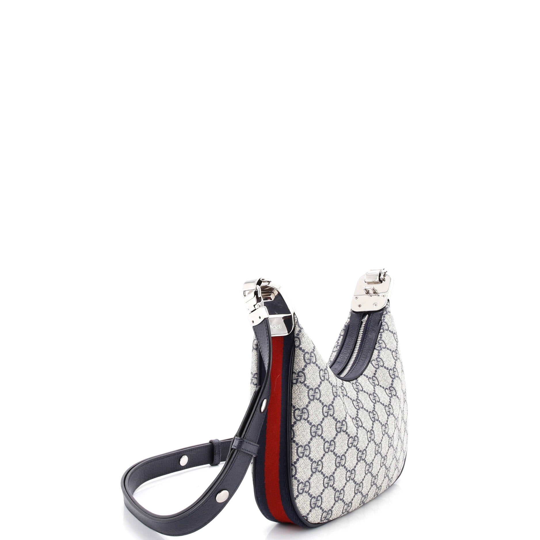 Attache Shoulder Bag GG Coated Canvas Small