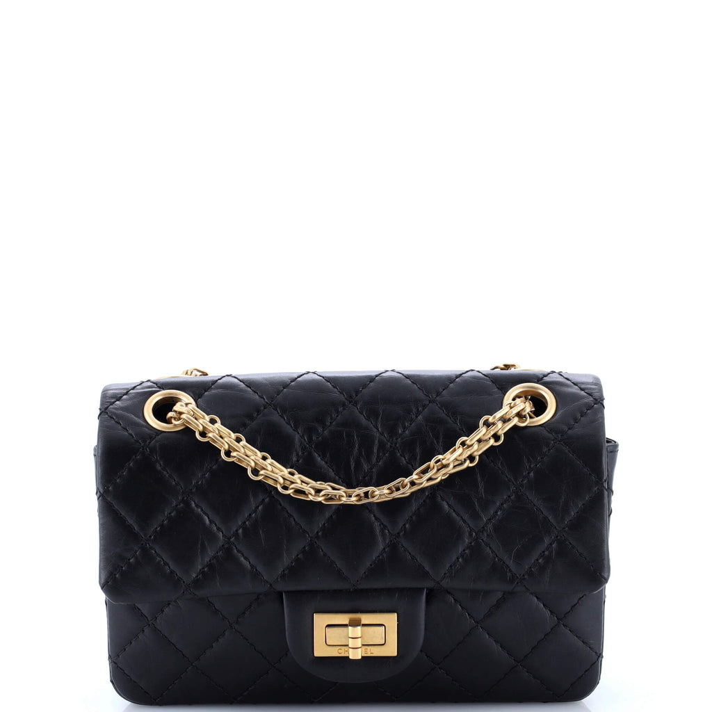 Reissue 2.55 Flap Bag Quilted Aged Calfskin 224