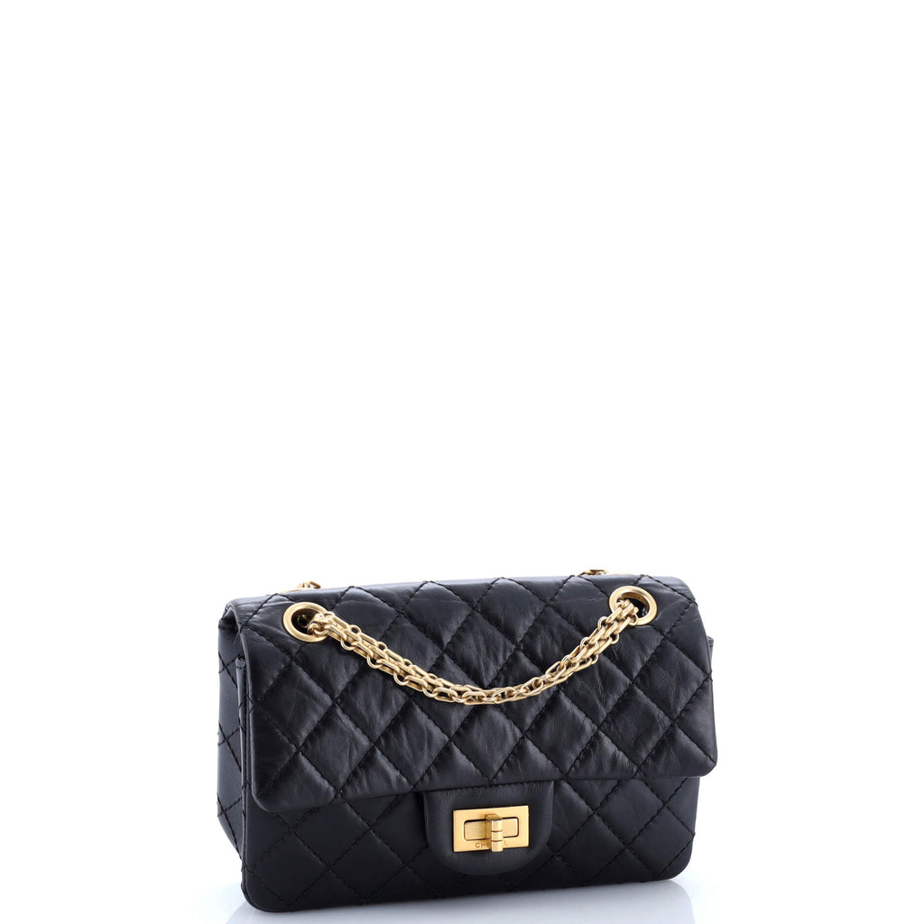 Reissue 2.55 Flap Bag Quilted Aged Calfskin 224