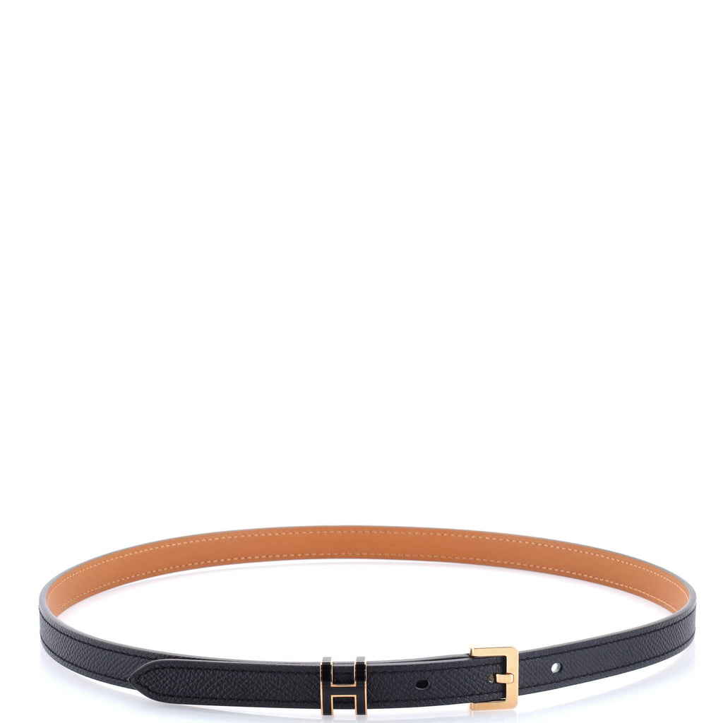 Pop H Belt Leather Thin
