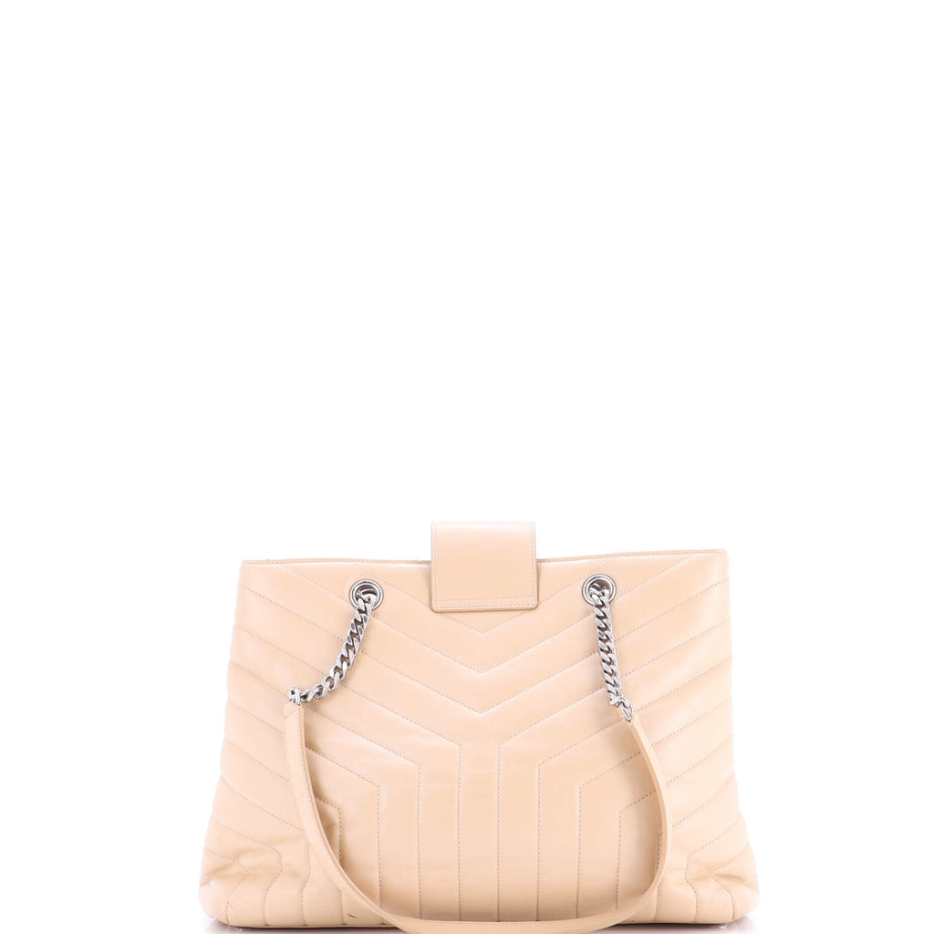 LouLou Tote Matelasse Chevron Leather Large