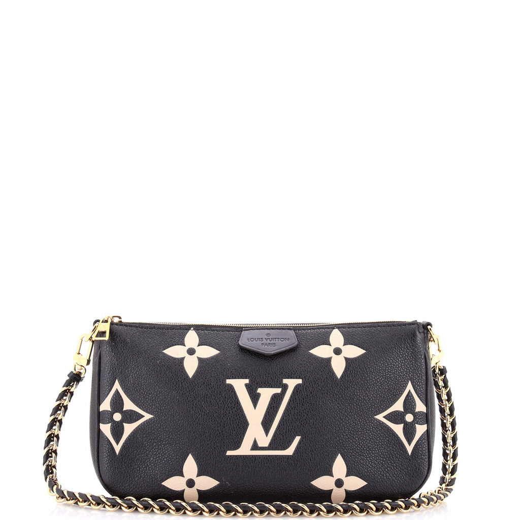 Multi Pochette Accessoires Bicolor Monogram Empreinte Giant