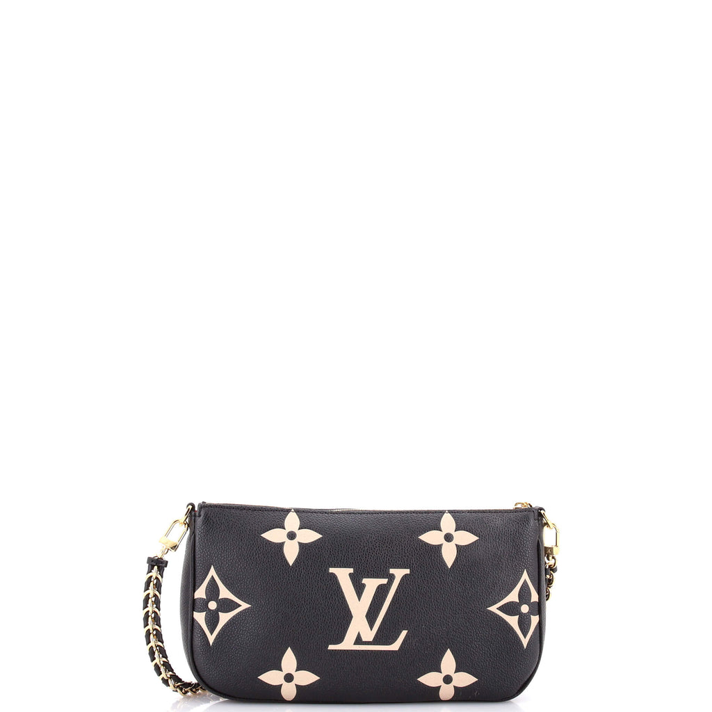 Multi Pochette Accessoires Bicolor Monogram Empreinte Giant