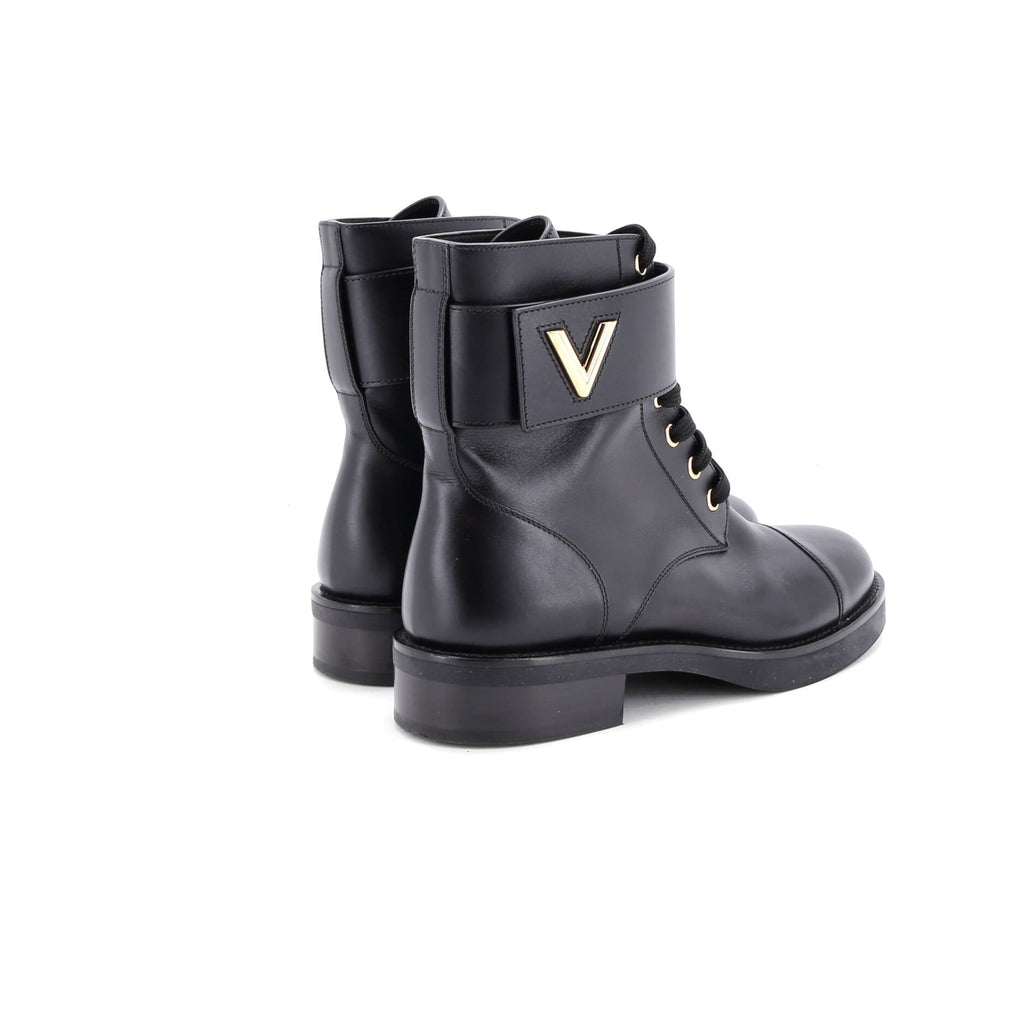 Women's Wonderland Flat Ranger Boots Leather