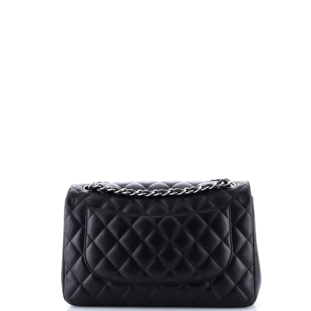 Classic Double Flap Bag Quilted Lambskin Jumbo
