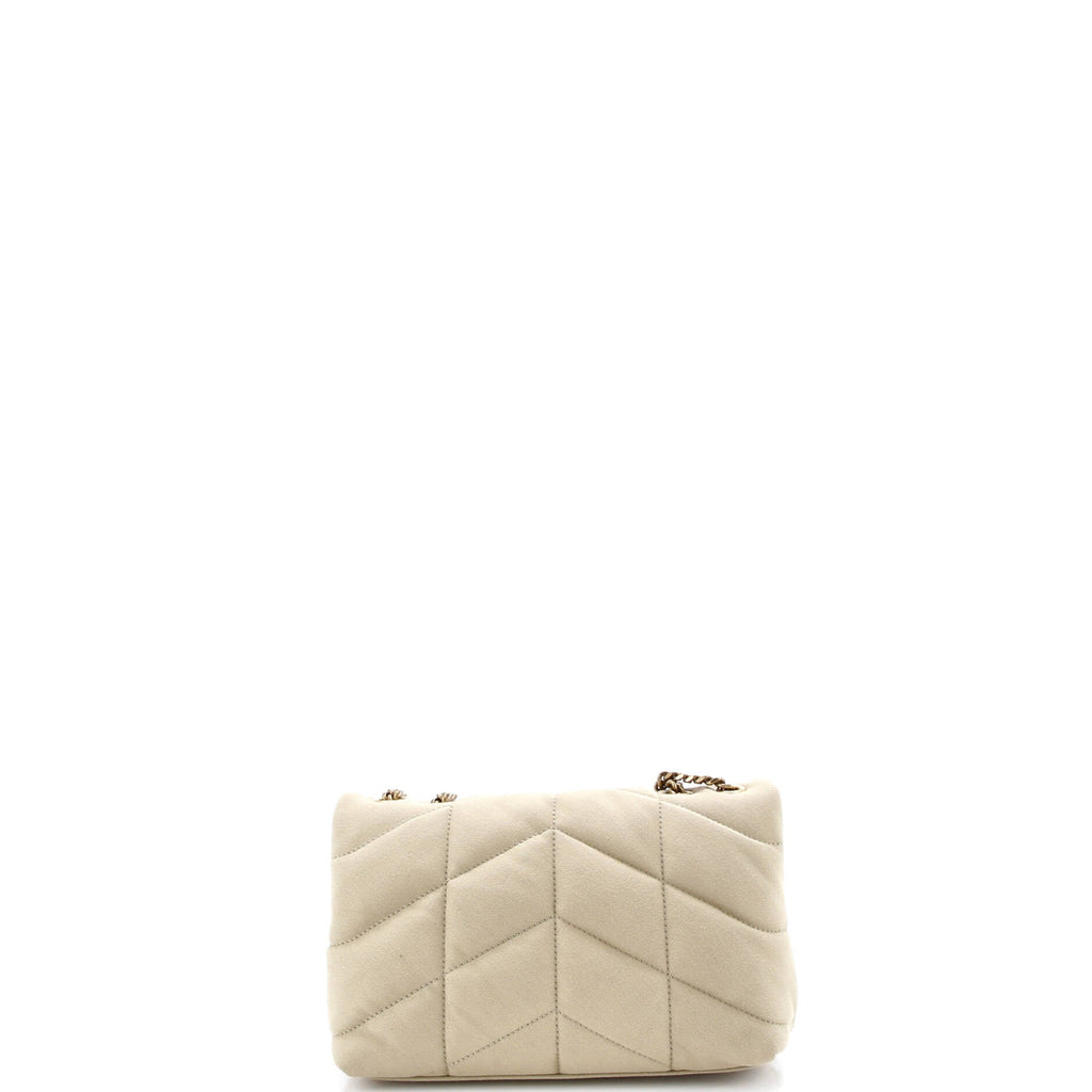 Loulou Puffer Shoulder Bag Quilted Canvas Mini