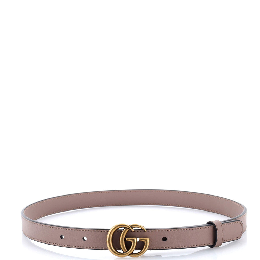 GG Marmont Belt Leather Thin