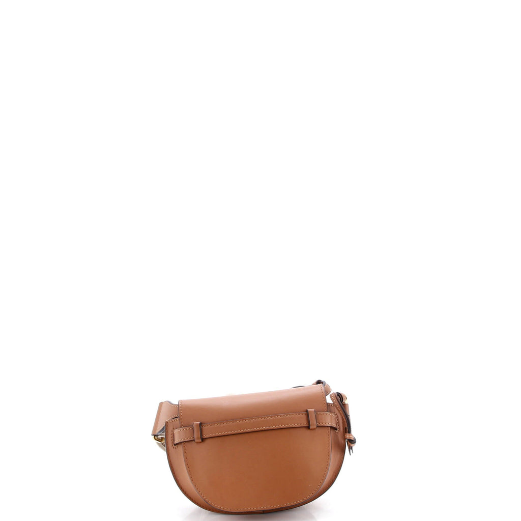 Gate Dual Shoulder Bag Leather Mini