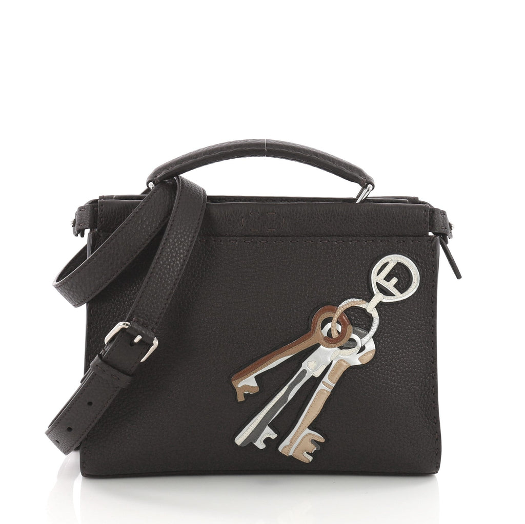Selleria Peekaboo Fit Bag Leather with Applique Mini