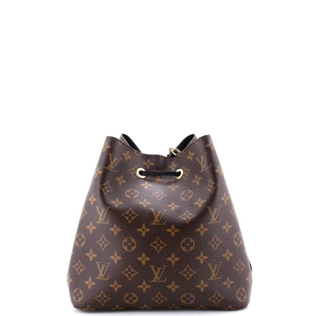 NeoNoe Handbag Monogram Canvas with Leather MM