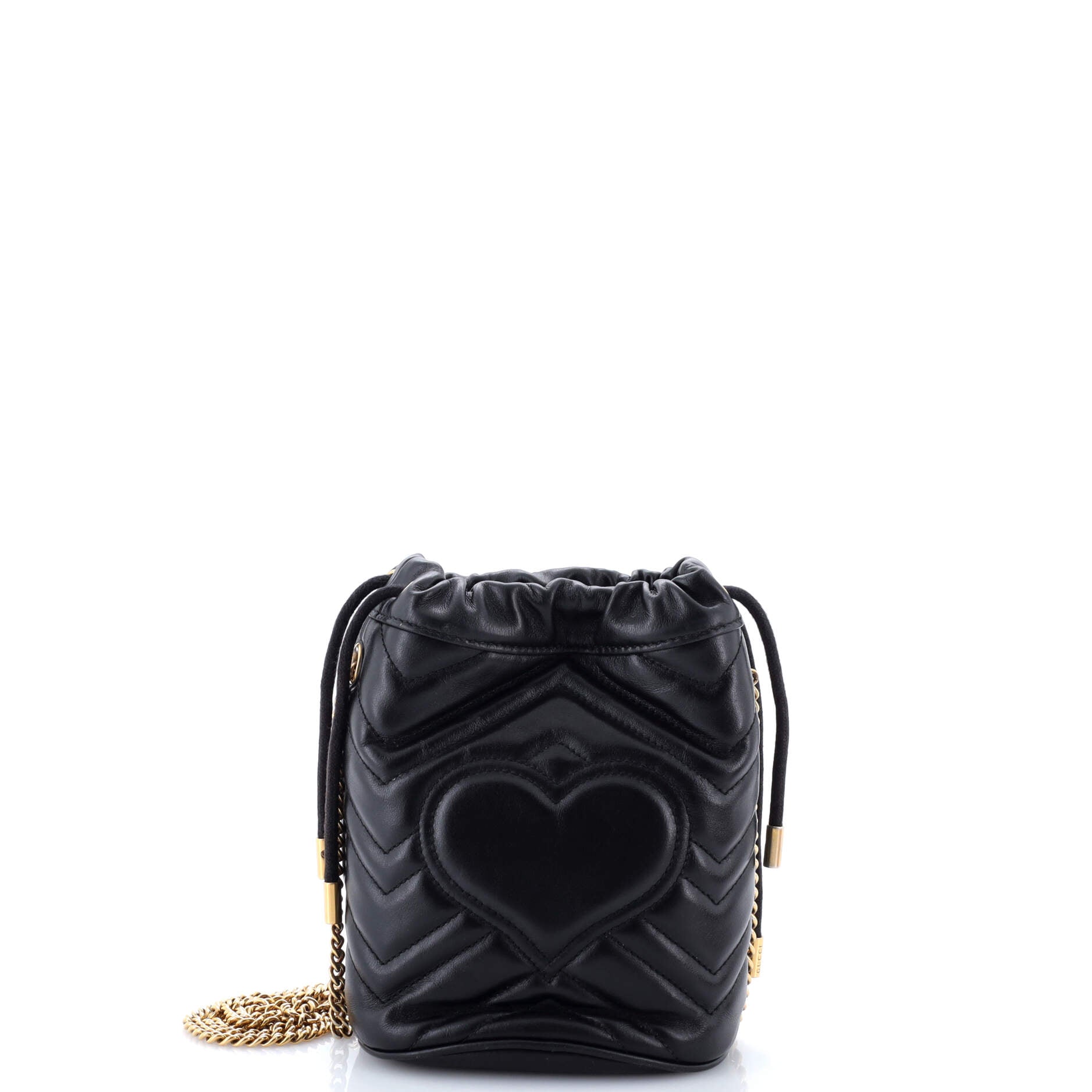 GG Marmont Bucket Bag Matelasse Leather Mini