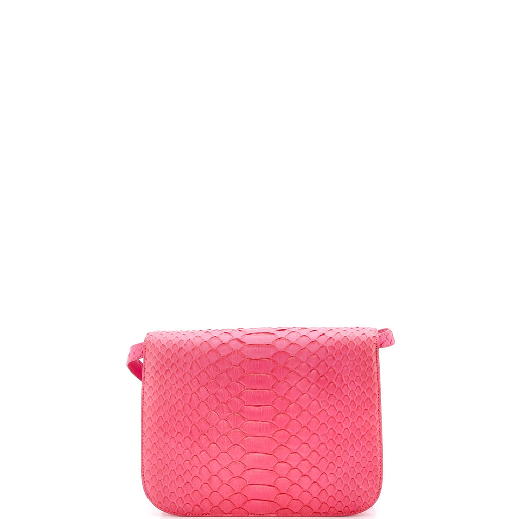 Classic Box Bag Python Medium